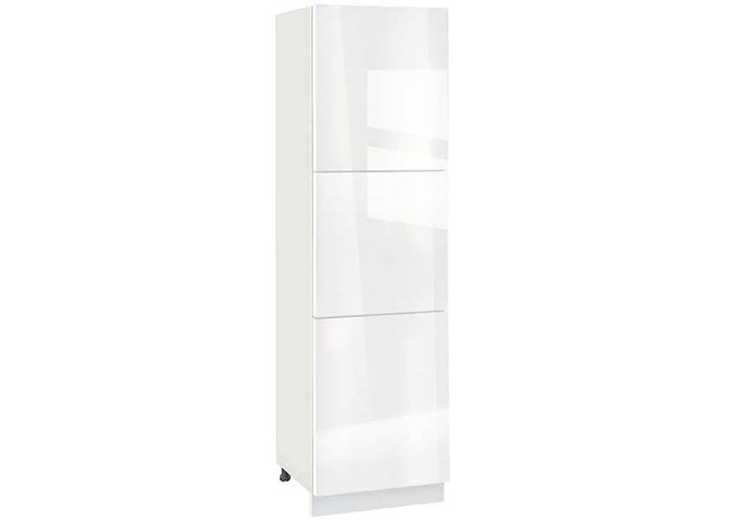 Ντουλάπι Κουζίνας επιδαπέδιο 60εκ., Νο 603K Alba Gloss, κωδ. 1239920588, Genomax